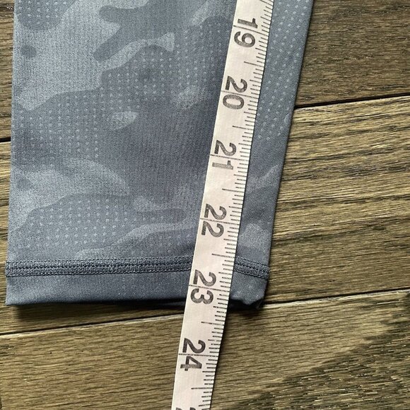 Zyia Active Battleship Gray Camo‎ Luce High Rise Leggings Athleisure 2 - Picture 4 of 9